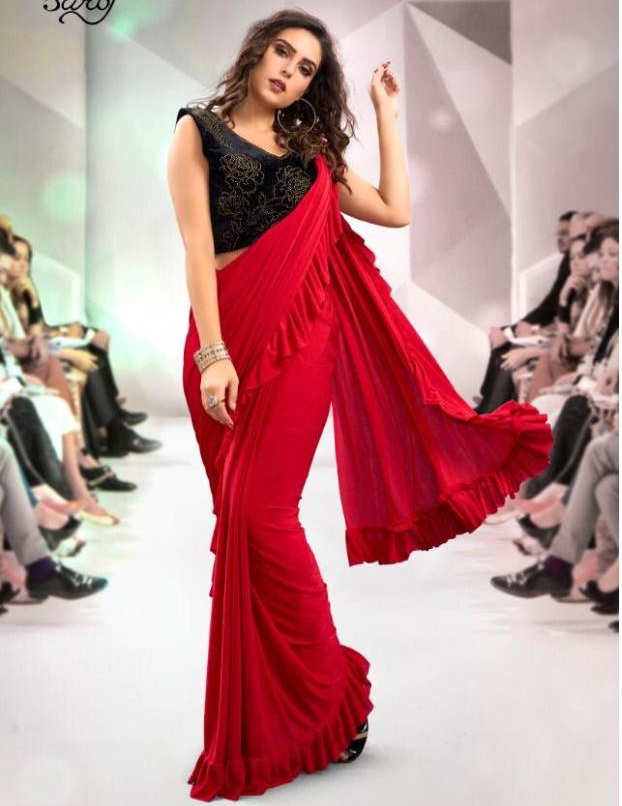 Saroj Present Filmfare Party Wear Saree Collection