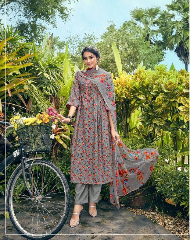Belliza Present Grazia Casual Wear Dress Material Collection