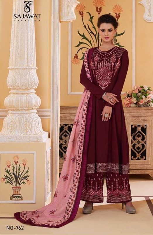 Sajawat Present Sarthi Vol 9 Festival Wear Salwar Kameez Catalogue