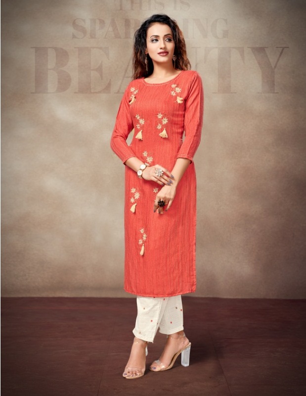 Sitka Present Jeffery Designer Straight Cut Kurti Collection