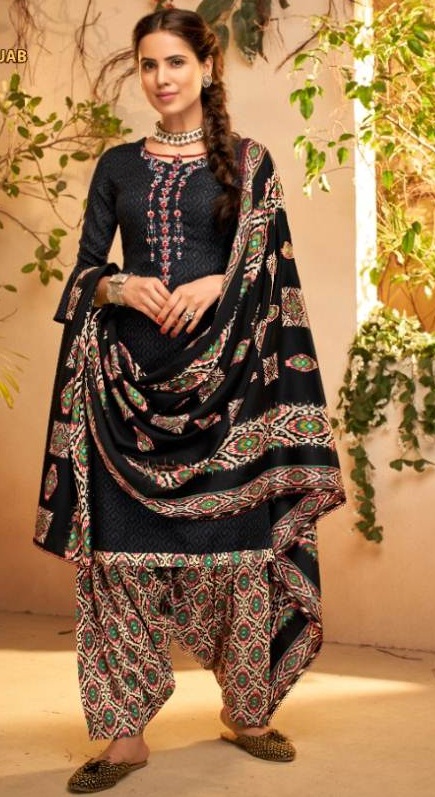 Alok Present Shan E Punjab Designer Dress Material Catalogue