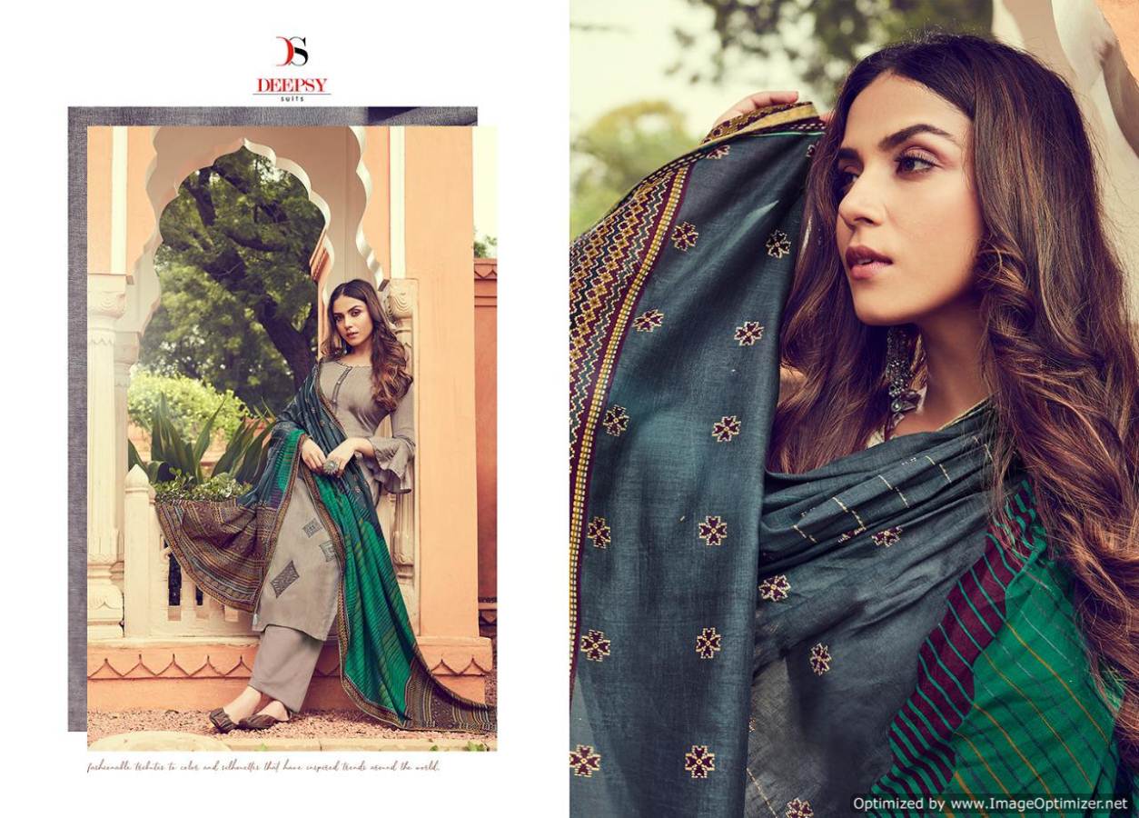 Deepsy Panghat 6 Pure Jam Silk Cotton Material Collection