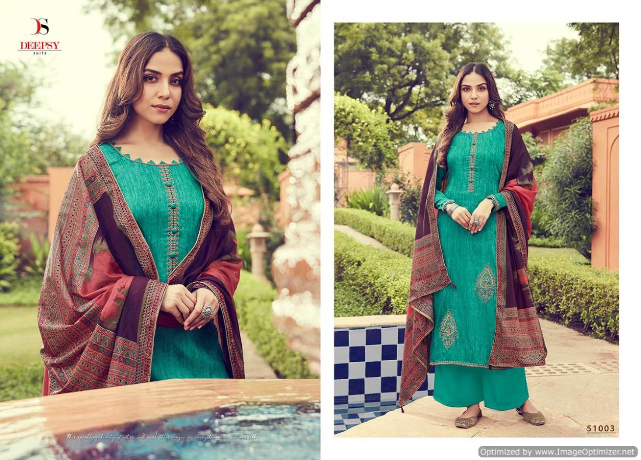 Deepsy Panghat 6 Pure Jam Silk Cotton Material Collection