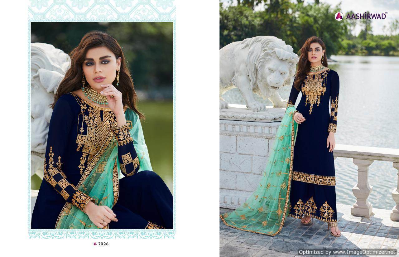 Ashirwad Present Gota Pati Vol 2 Wedding Wear Salwar Suits Catalogue