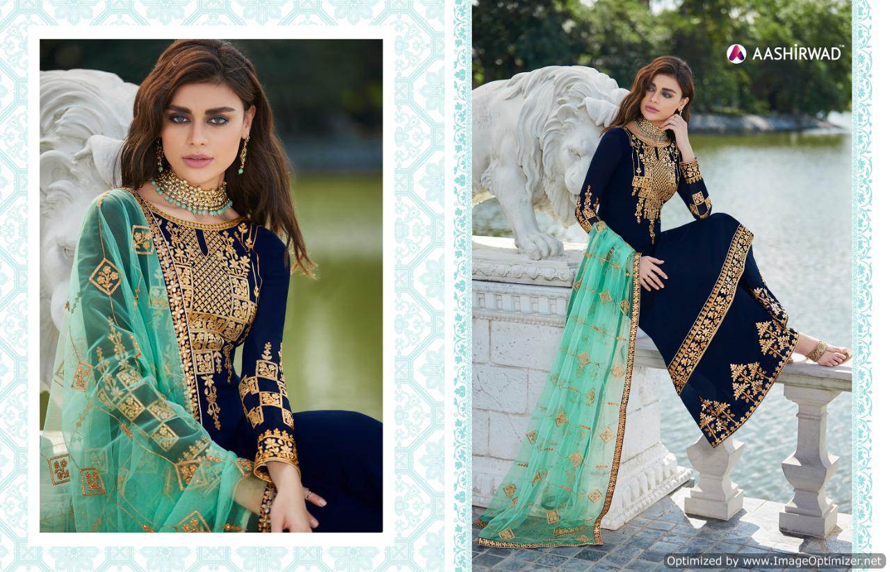 Ashirwad Present Gota Pati Vol 2 Wedding Wear Salwar Suits Catalogue