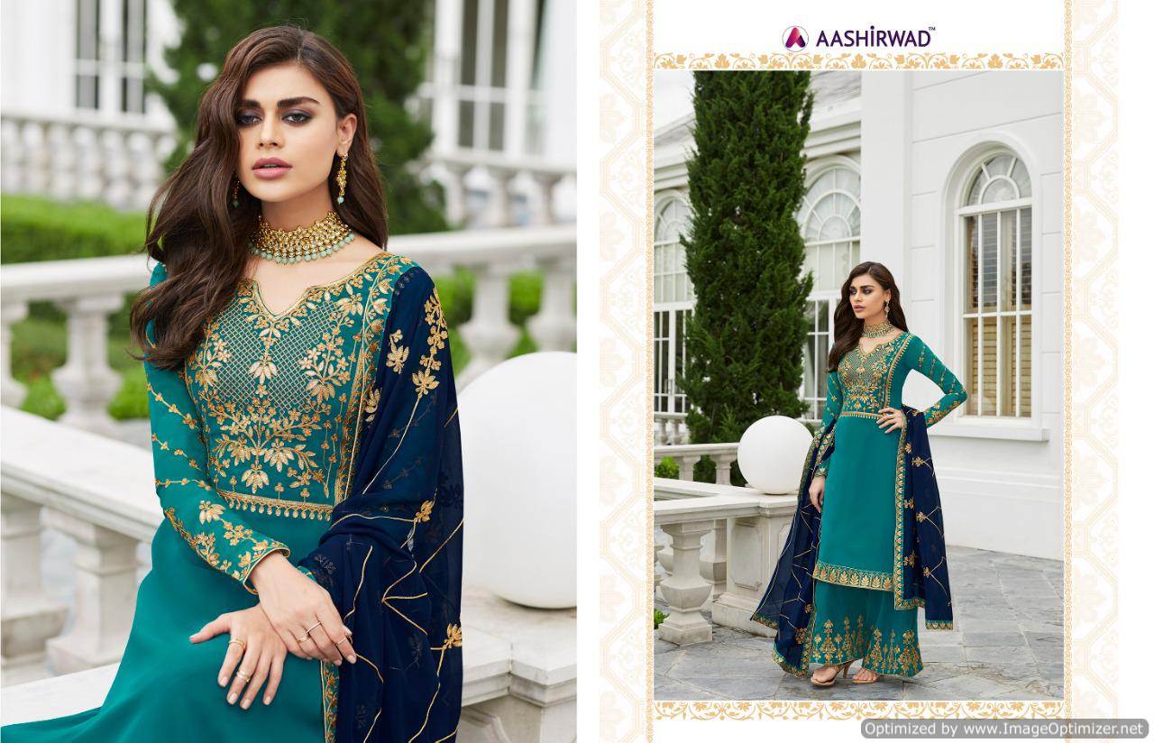 Ashirwad Present Gota Pati Vol 2 Wedding Wear Salwar Suits Catalogue