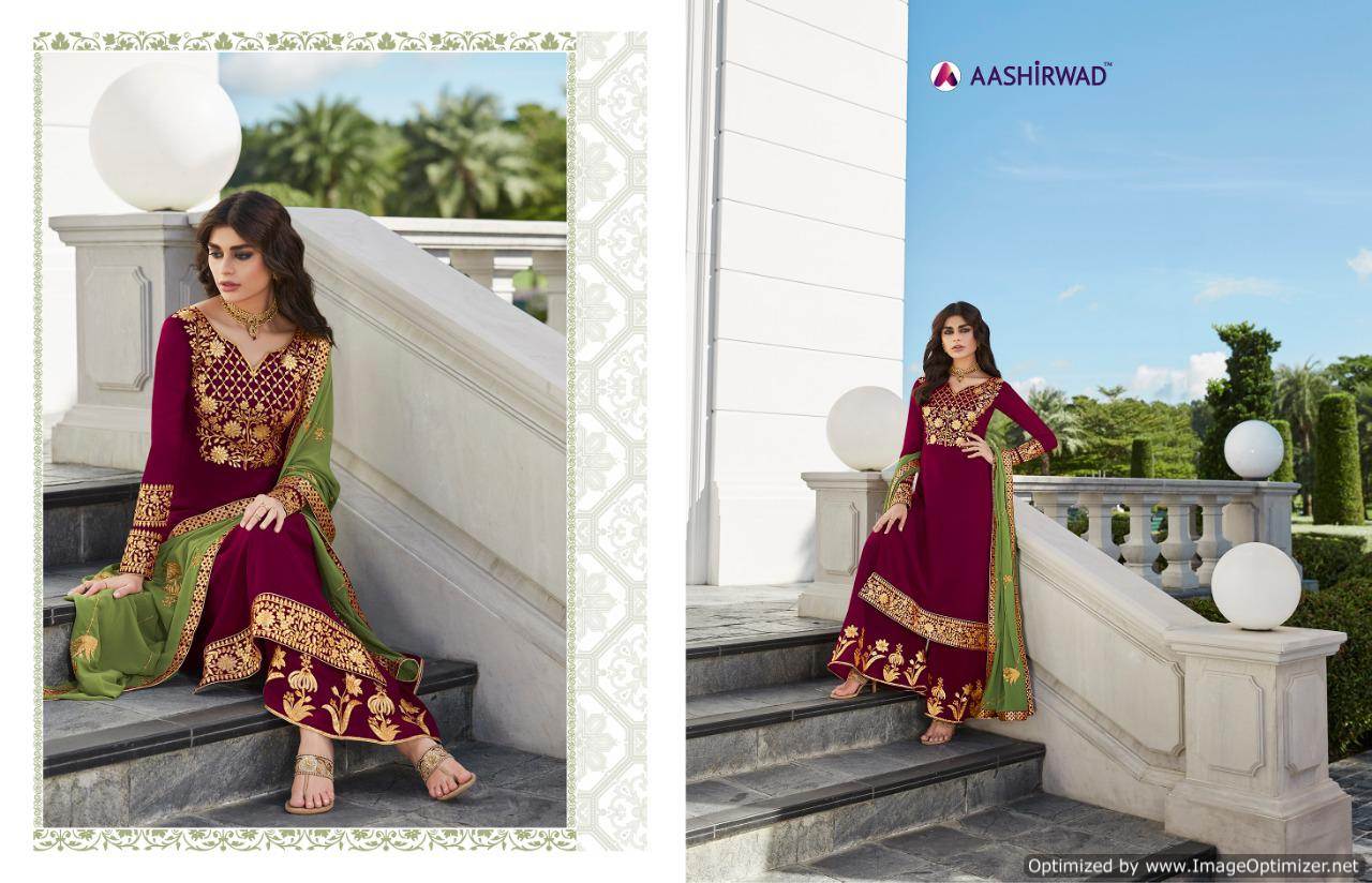 Ashirwad Present Gota Pati Vol 2 Wedding Wear Salwar Suits Catalogue
