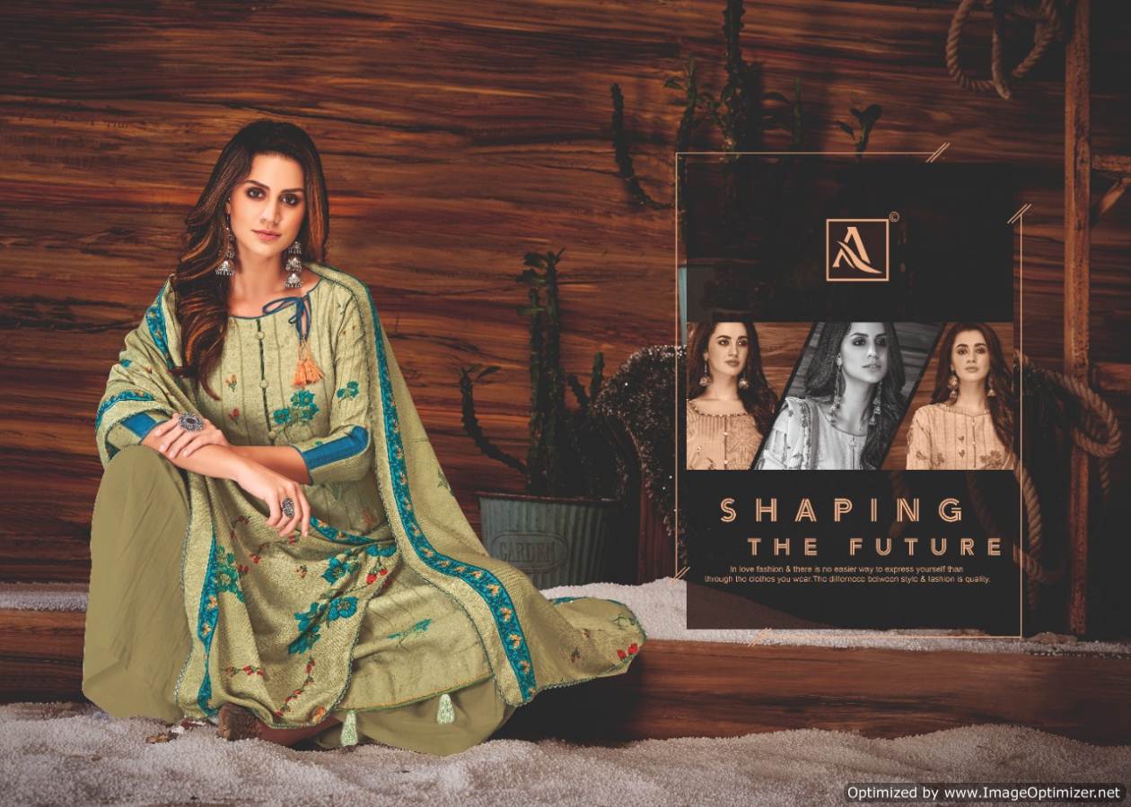 Alok Present Zeenat Festival Wear Dress Material Collection