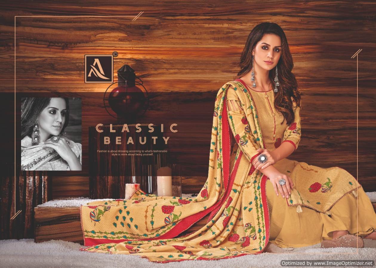 Alok Present Zeenat Festival Wear Dress Material Collection