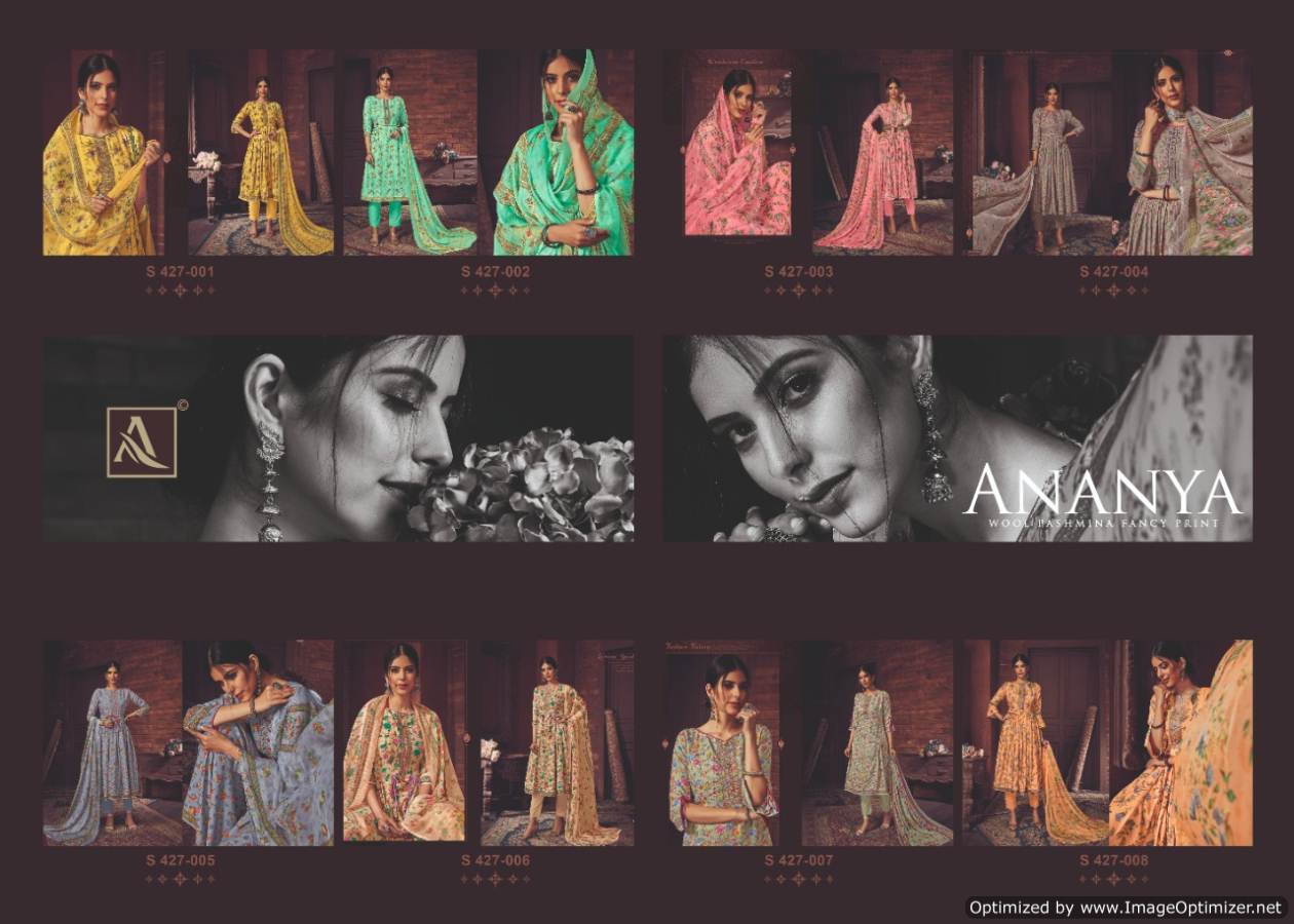 Alok Present Ananya Festival Wear Dress Material Collection