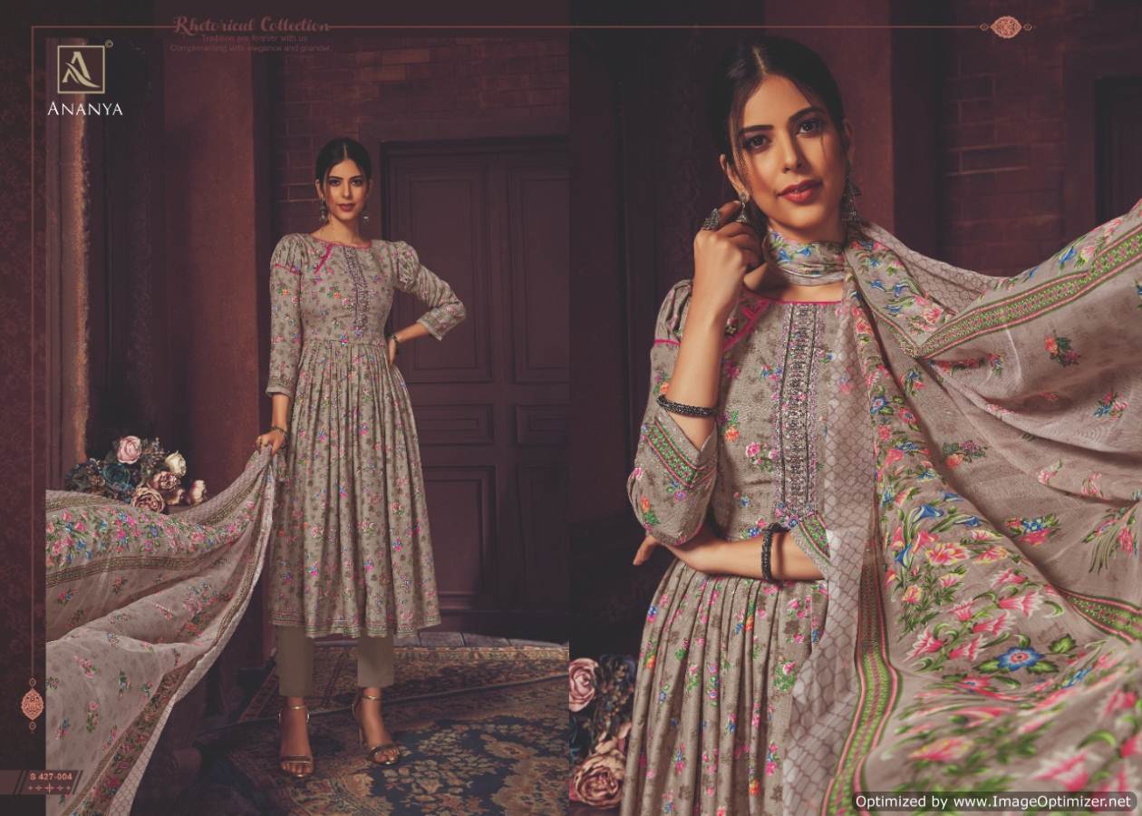 Alok Present Ananya Festival Wear Dress Material Collection