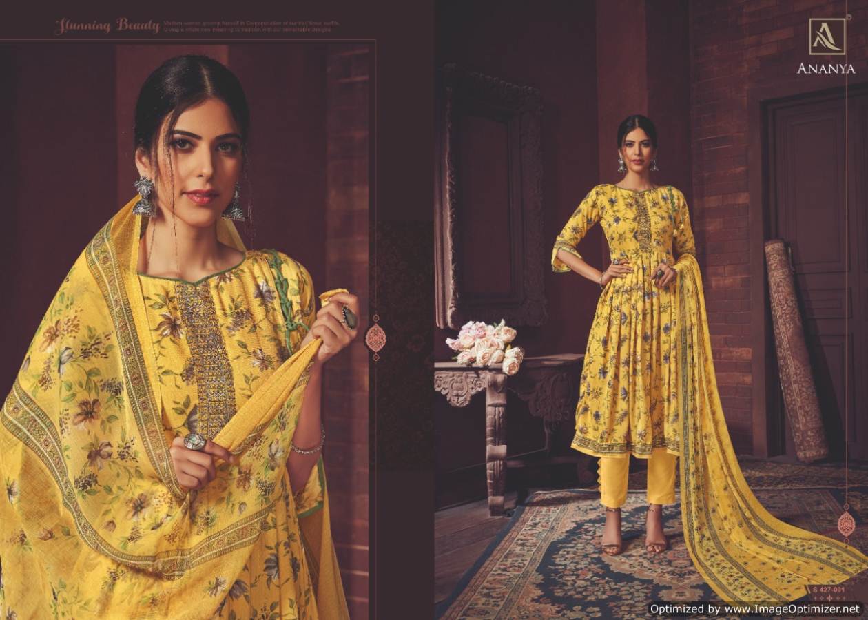 Alok Present Ananya Festival Wear Dress Material Collection
