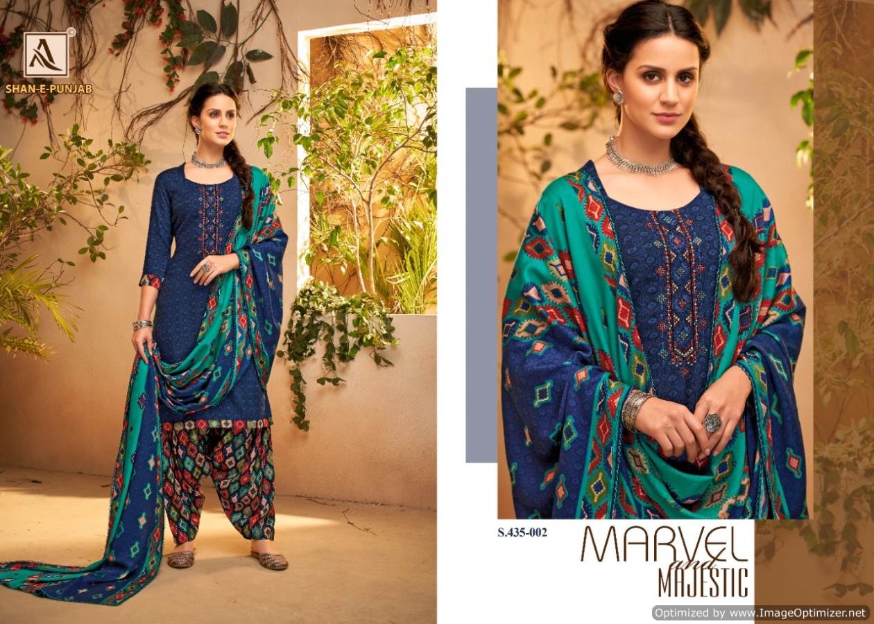 Alok Present Shan E Punjab Designer Dress Material Catalogue