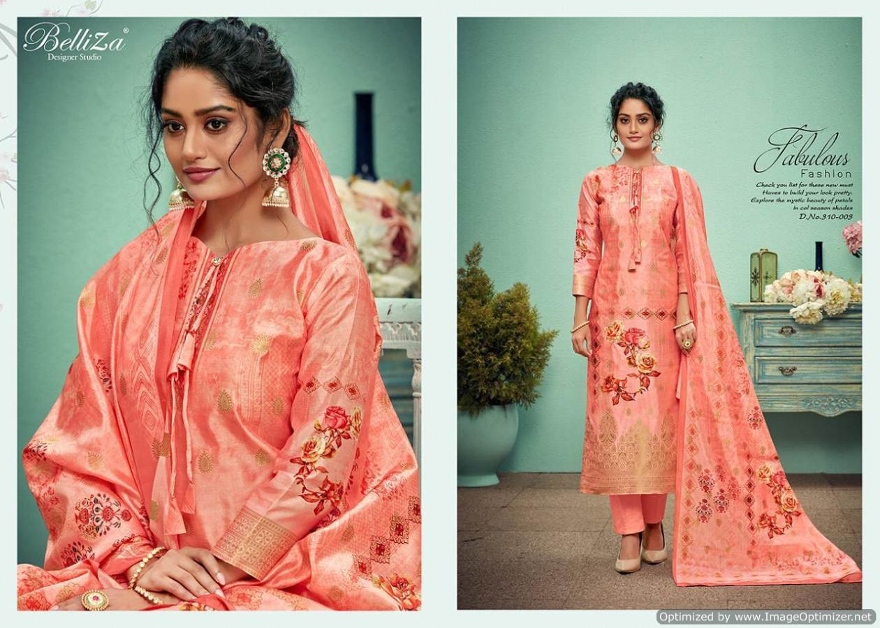 Belliza Mishika Festival Wear Digital Printed Dress Material Collection