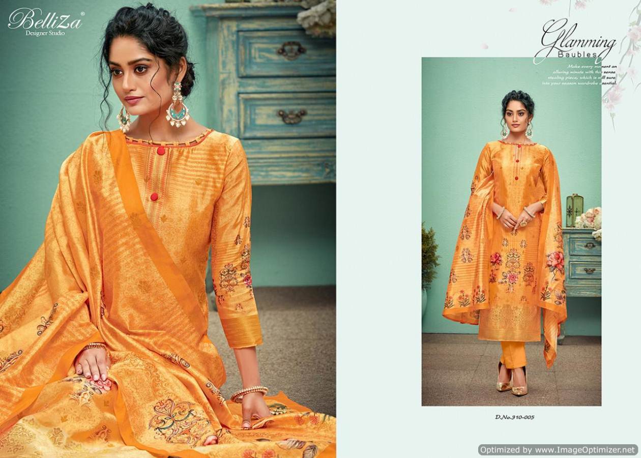 Belliza Mishika Festival Wear Digital Printed Dress Material Collection