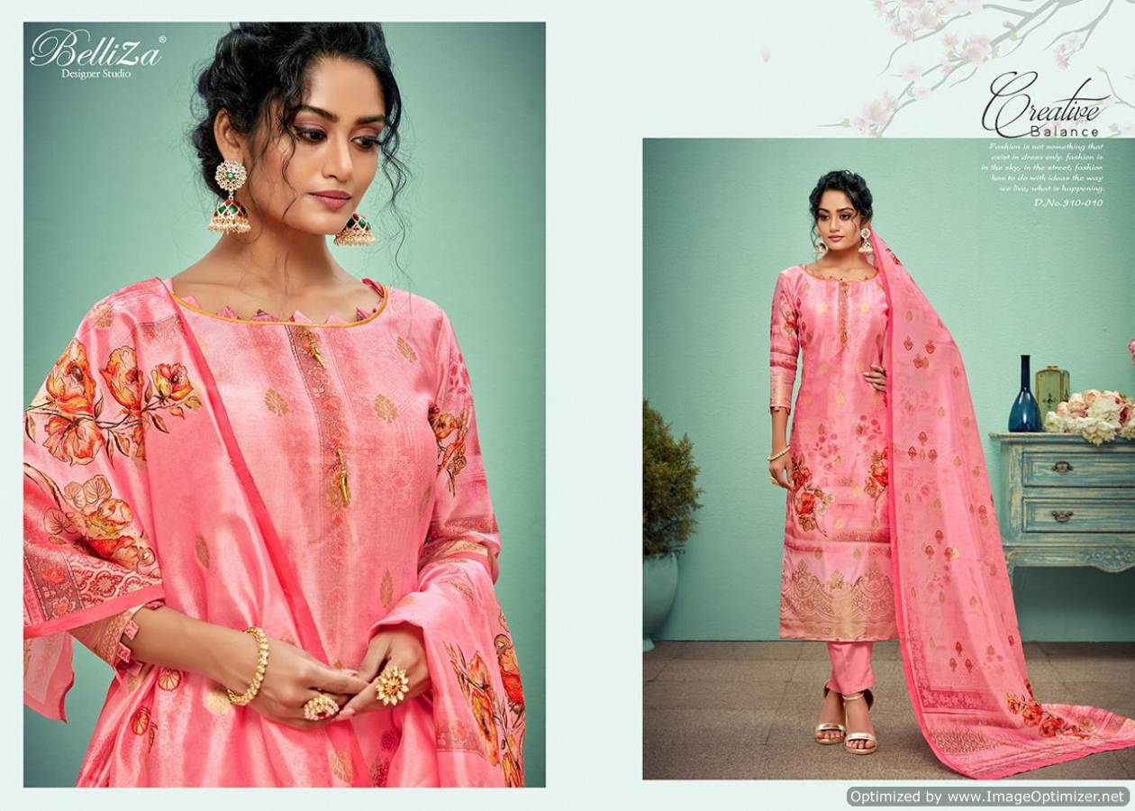 Belliza Mishika Festival Wear Digital Printed Dress Material Collection