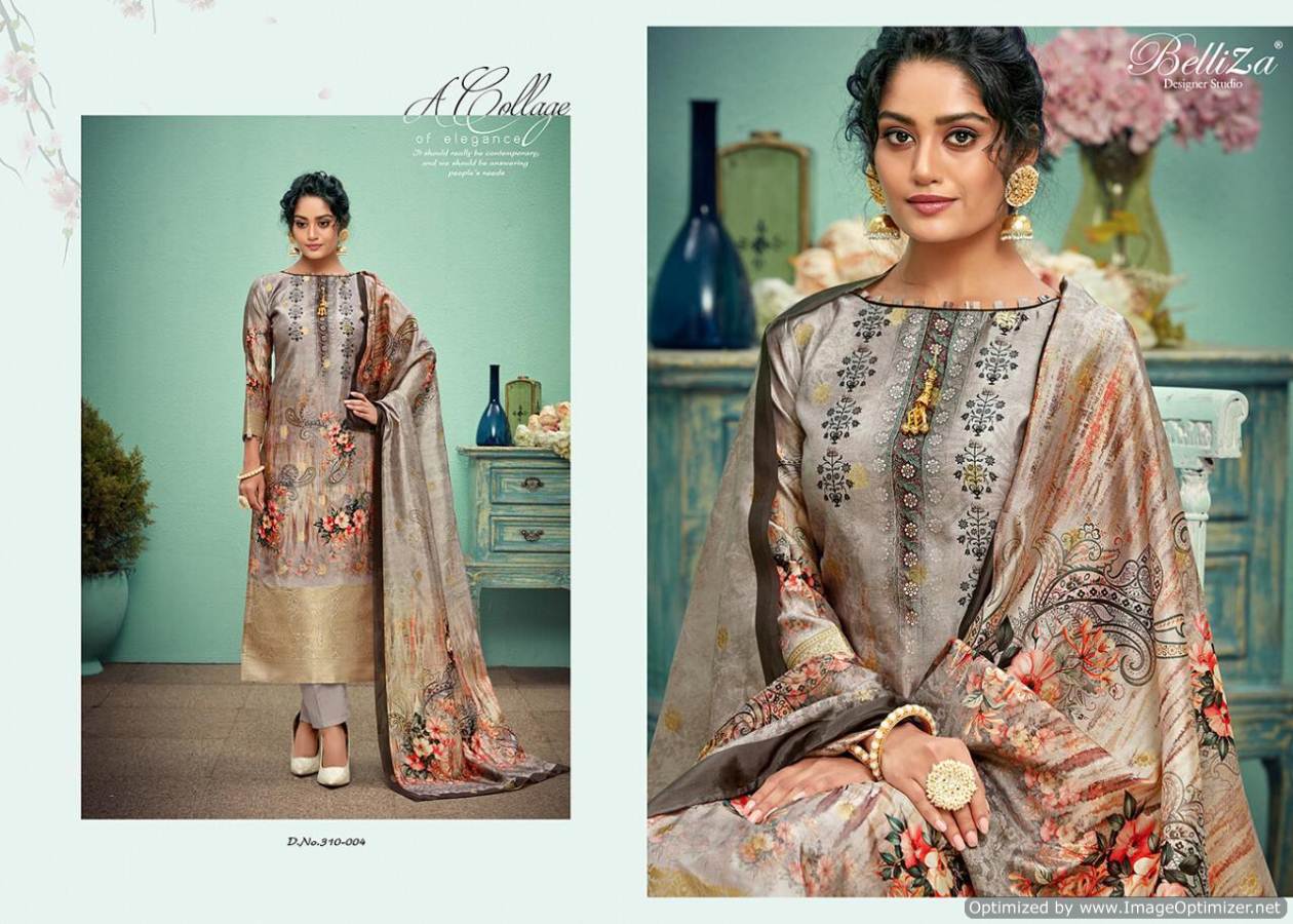 Belliza Mishika Festival Wear Digital Printed Dress Material Collection