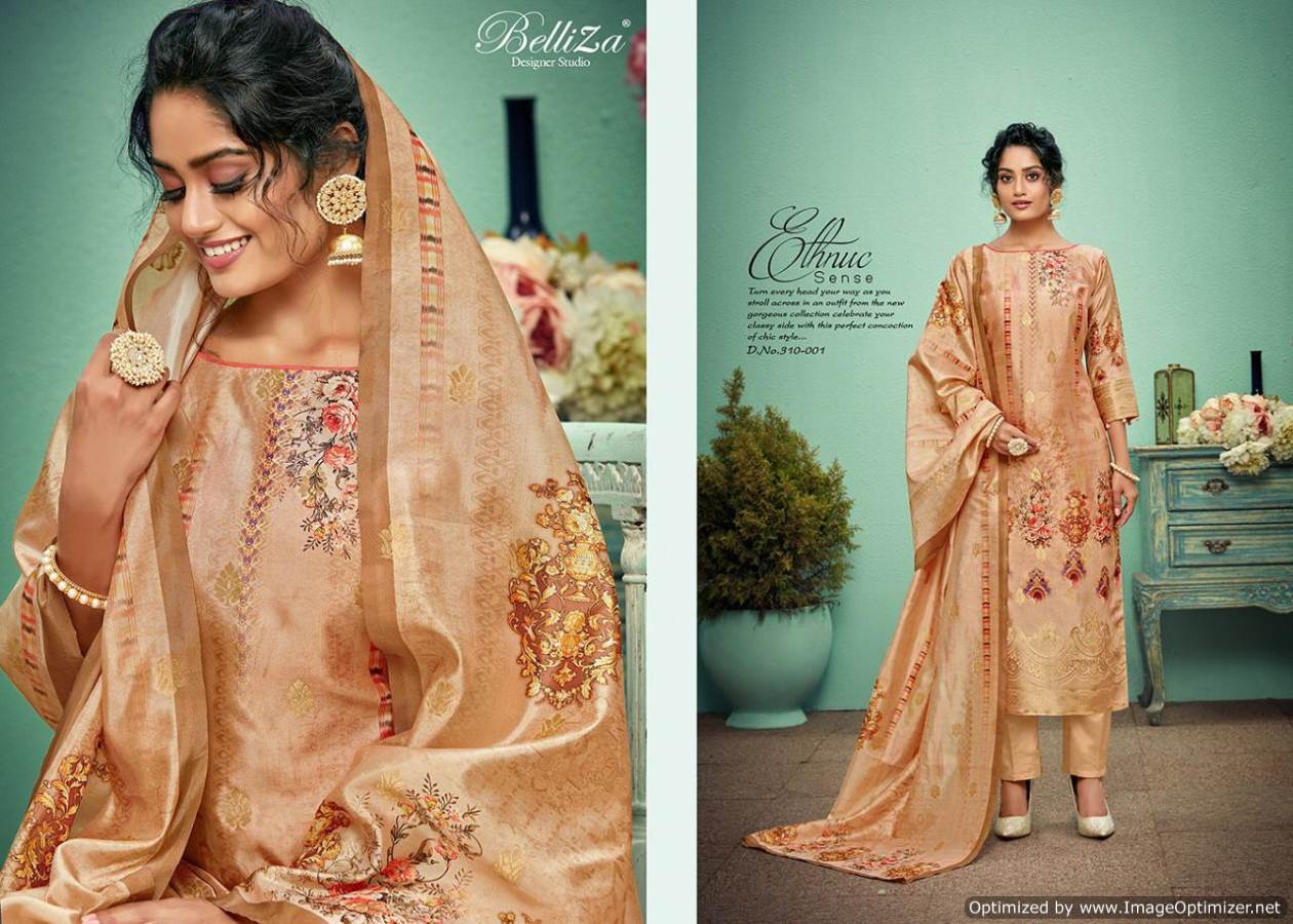 Belliza Mishika Festival Wear Digital Printed Dress Material Collection