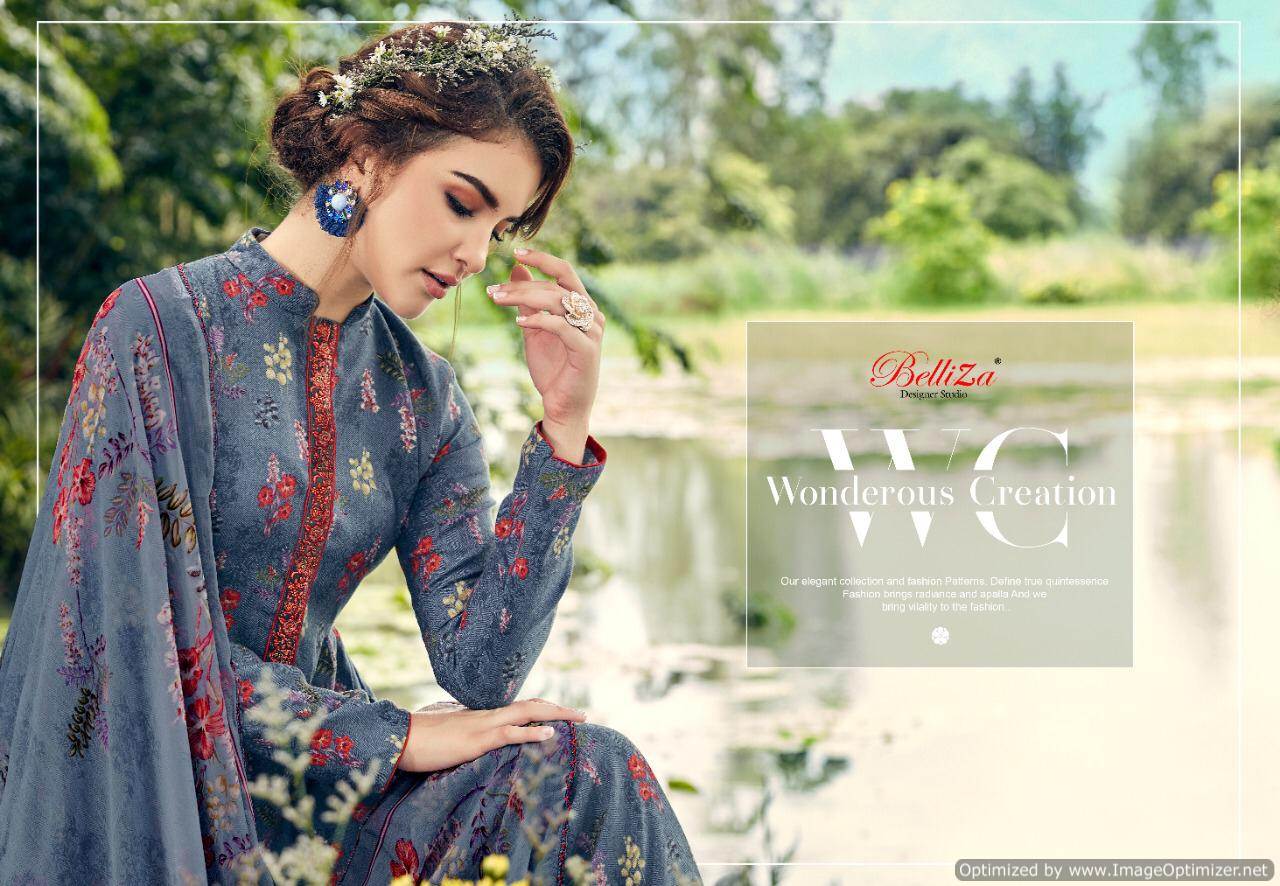 Belliza Present Grazia Casual Wear Dress Material Collection