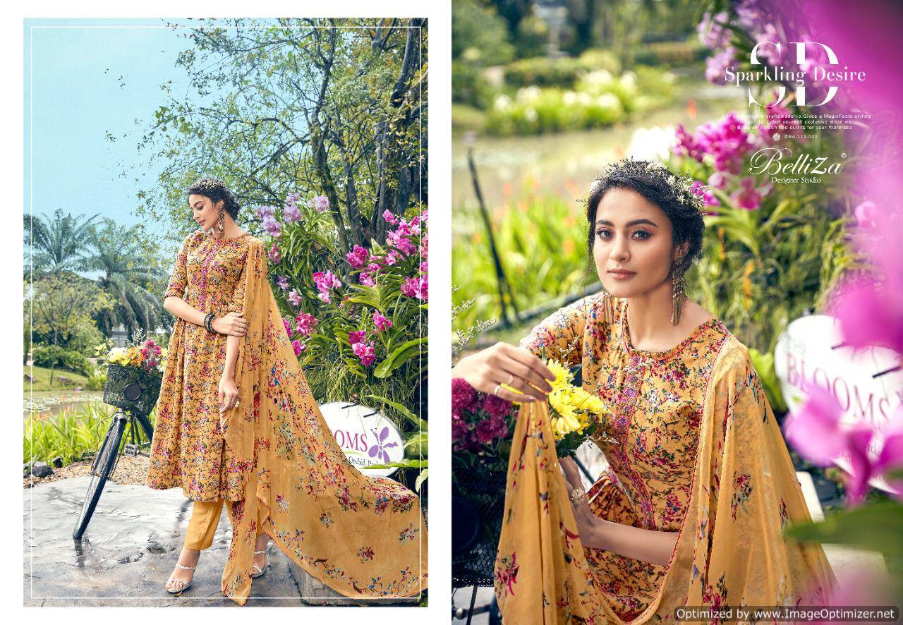 Belliza Present Grazia Casual Wear Dress Material Collection
