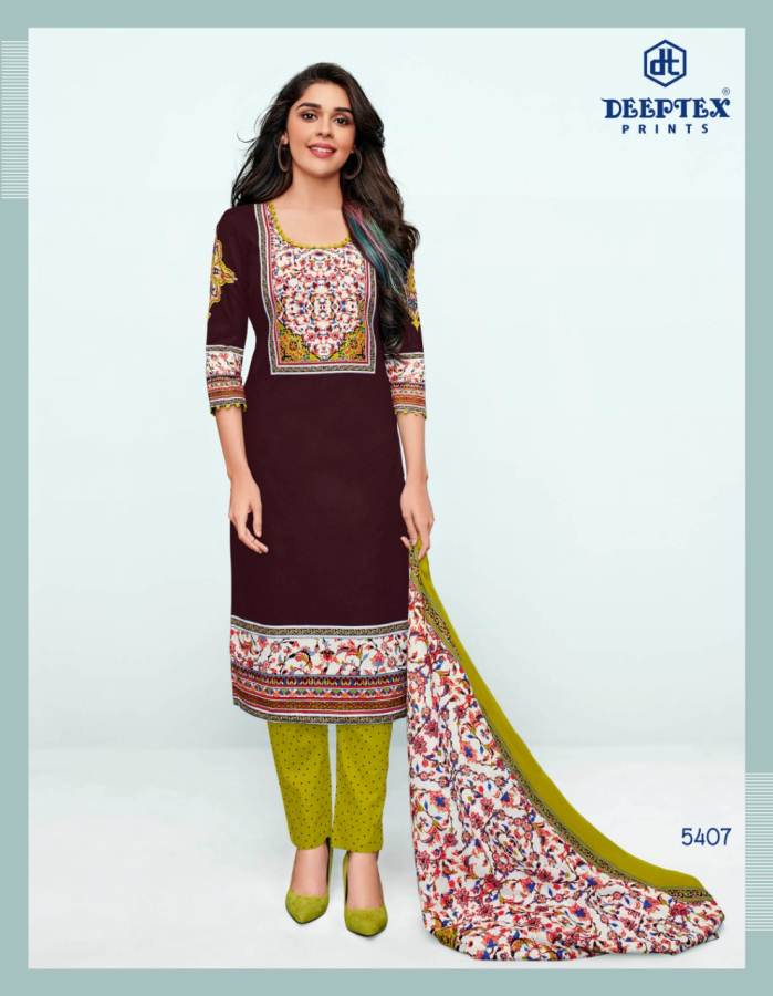 Deeptex Present Miss India Vol 54 Pure Cotton Printed Dress Material Collection.