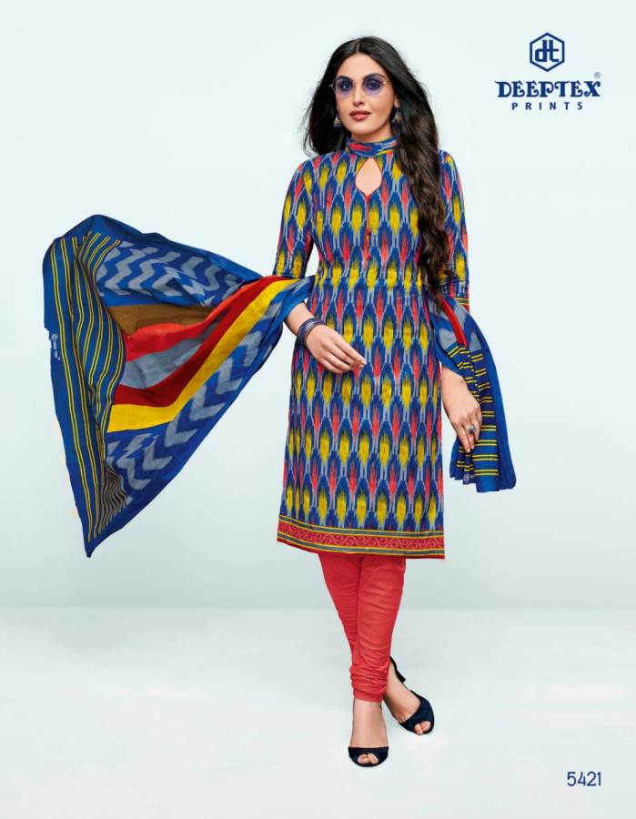 Deeptex Present Miss India Vol 54 Pure Cotton Printed Dress Material Collection.