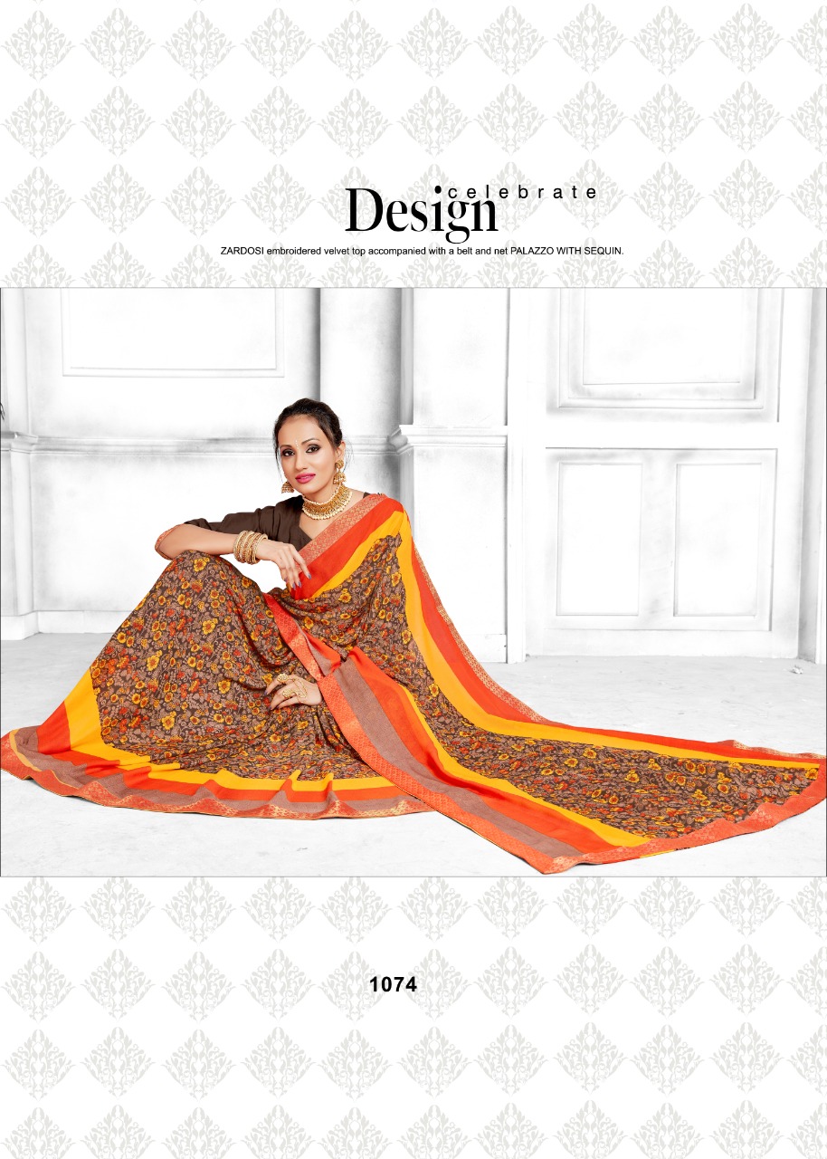 Kodas Present Dilnashee Vol 16 Casual Wear Printed Saree Catalouge