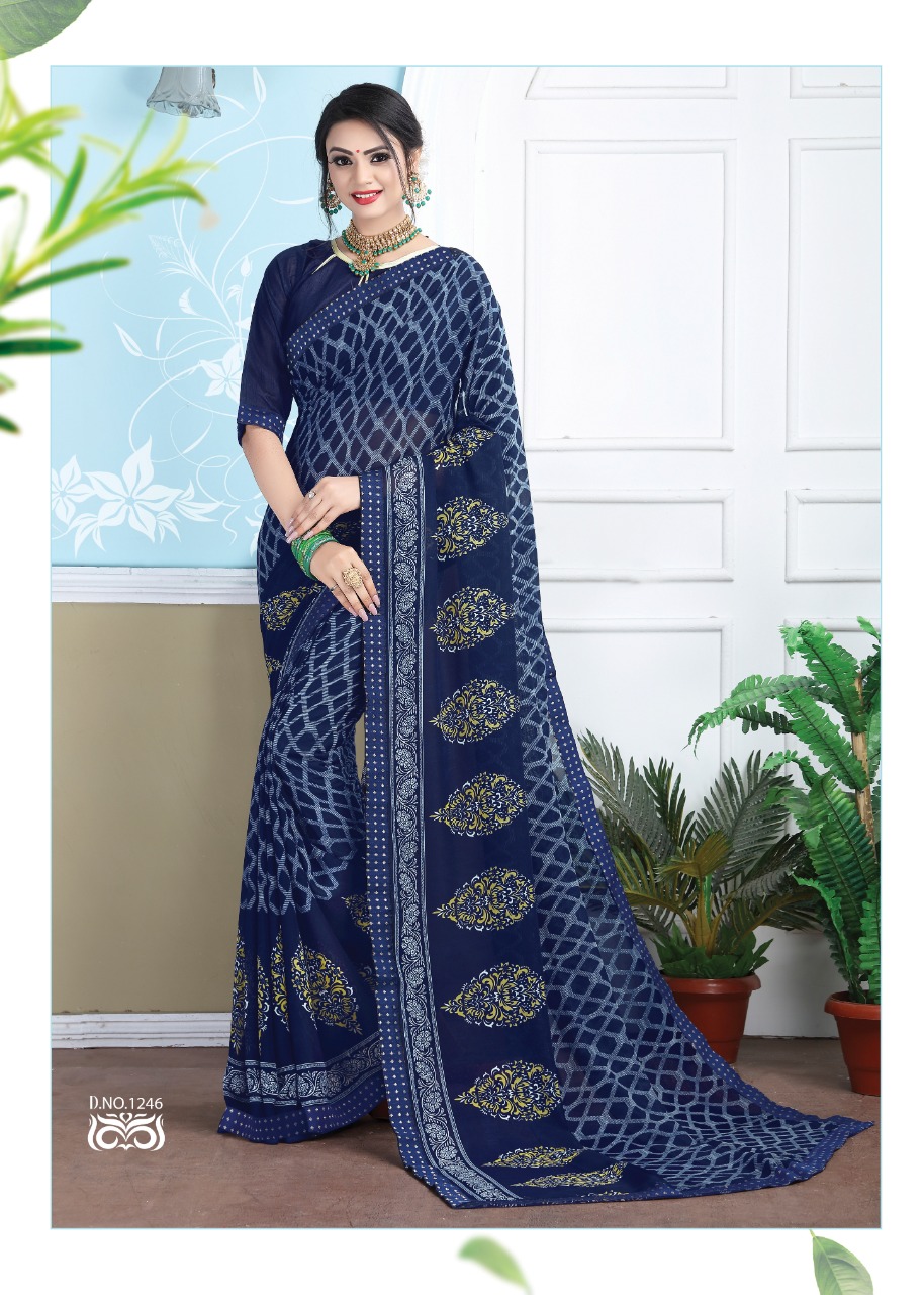 Haytee By Fuzzy Vol 15 Heavy Dani Printed Sarees Catalogue