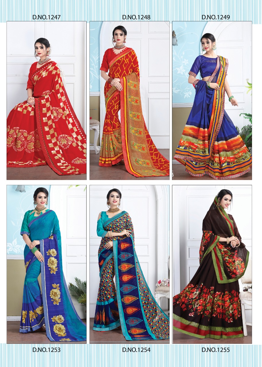 Haytee By Fuzzy Vol 15 Heavy Dani Printed Sarees Catalogue
