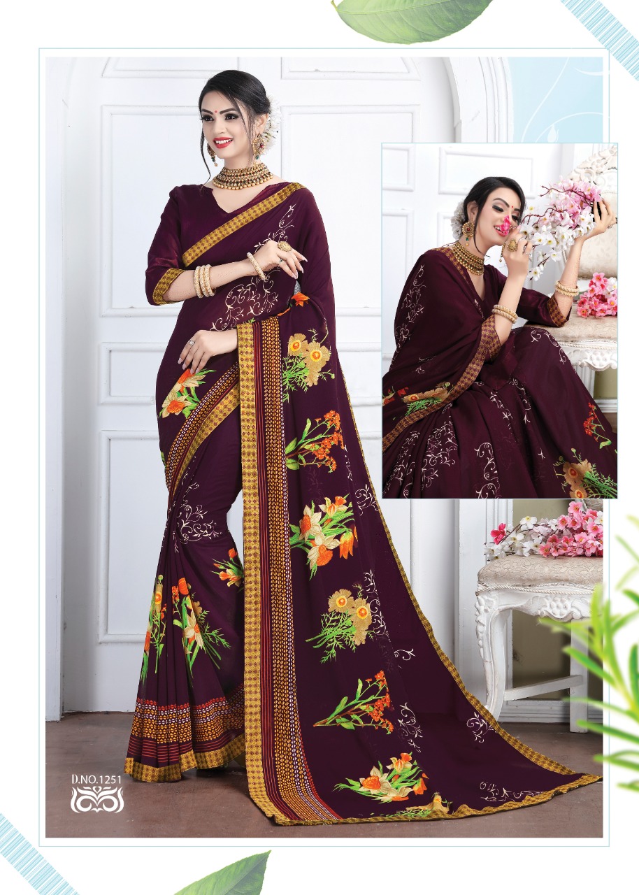 Haytee By Fuzzy Vol 15 Heavy Dani Printed Sarees Catalogue