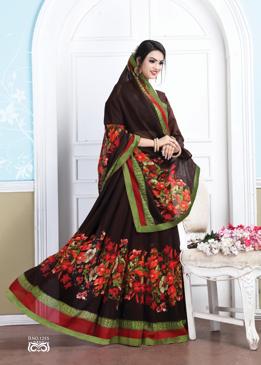 Haytee By Fuzzy Vol 15 Heavy Dani Printed Sarees Catalogue