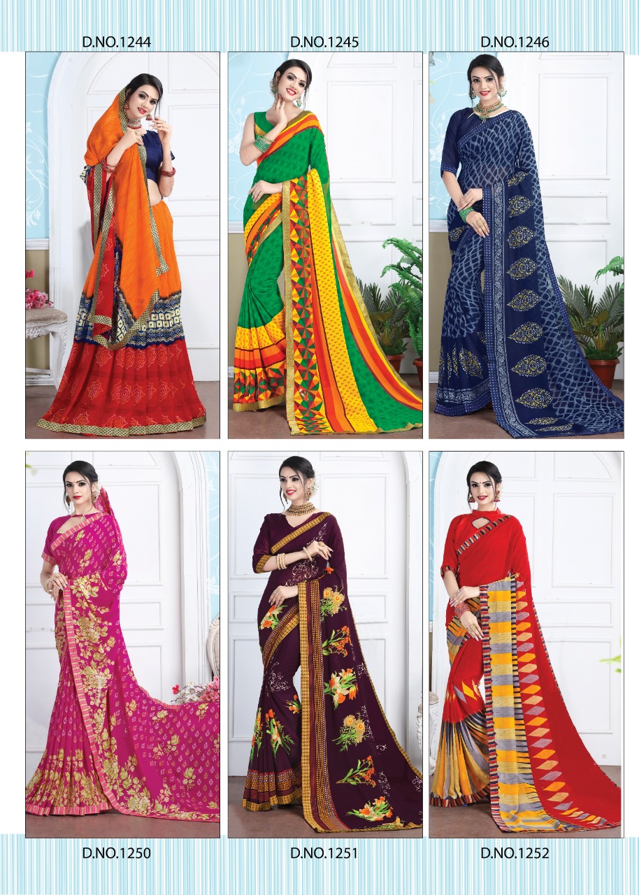 Haytee By Fuzzy Vol 15 Heavy Dani Printed Sarees Catalogue