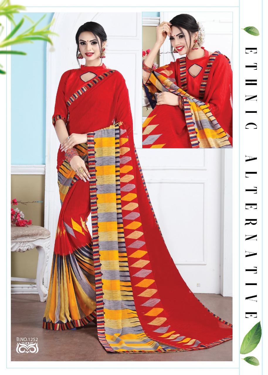 Haytee By Fuzzy Vol 15 Heavy Dani Printed Sarees Catalogue