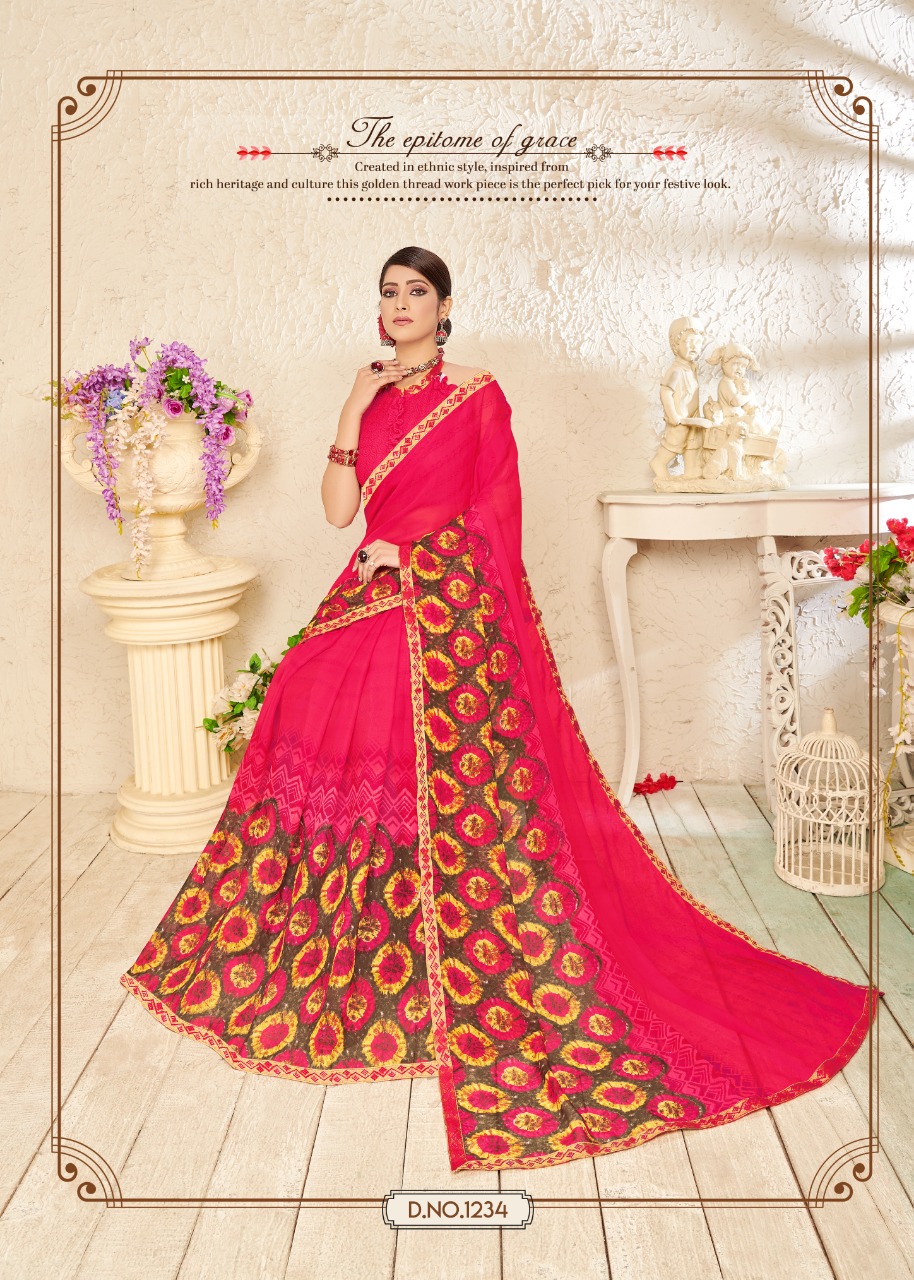 Haytee Present Advance Booking 11 Heavy Dani Printed Saree Collection