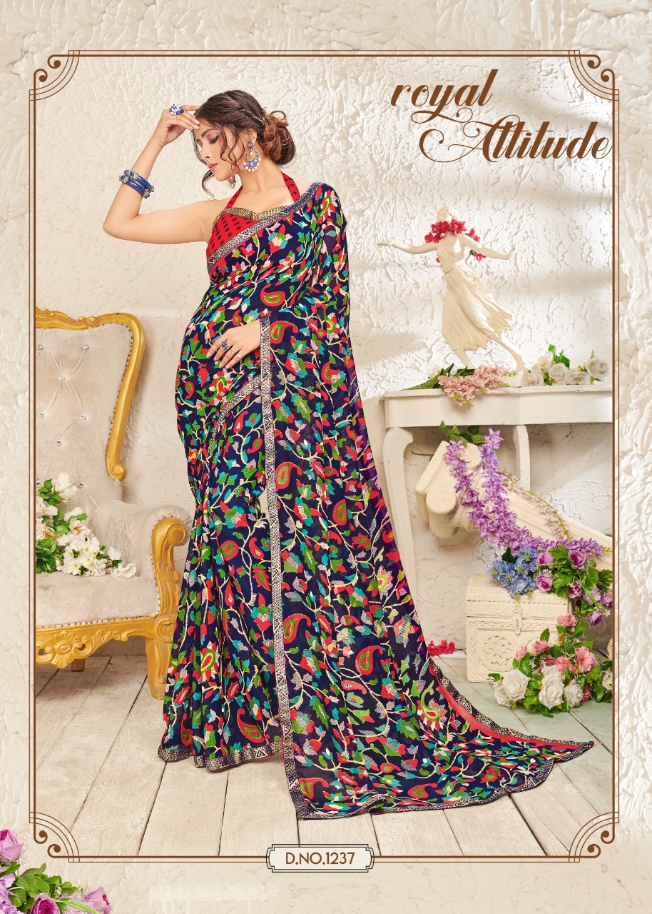 Haytee Present Advance Booking 11 Heavy Dani Printed Saree Collection