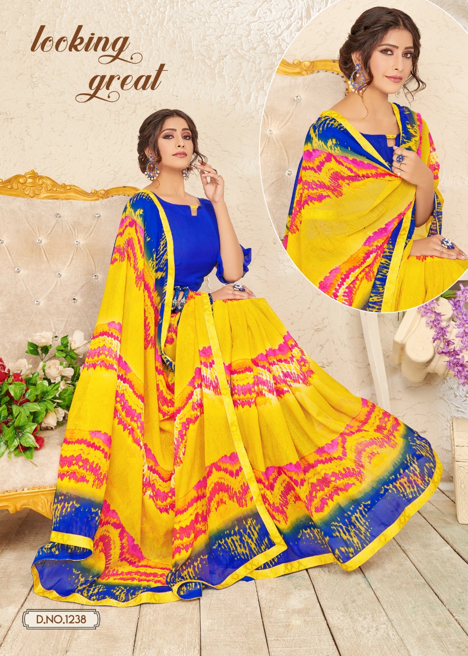 Haytee Present Advance Booking 11 Heavy Dani Printed Saree Collection