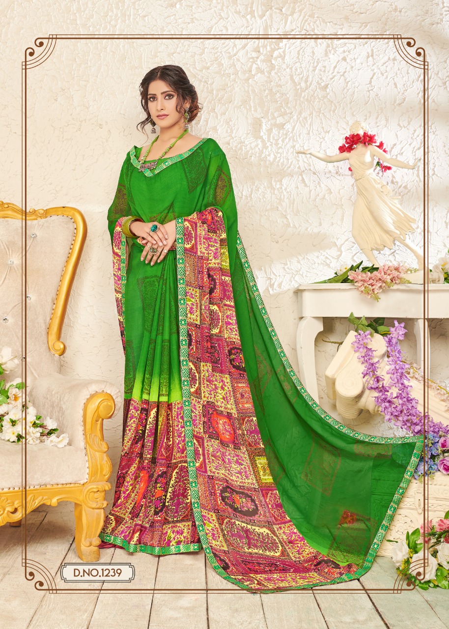 Haytee Present Advance Booking 11 Heavy Dani Printed Saree Collection