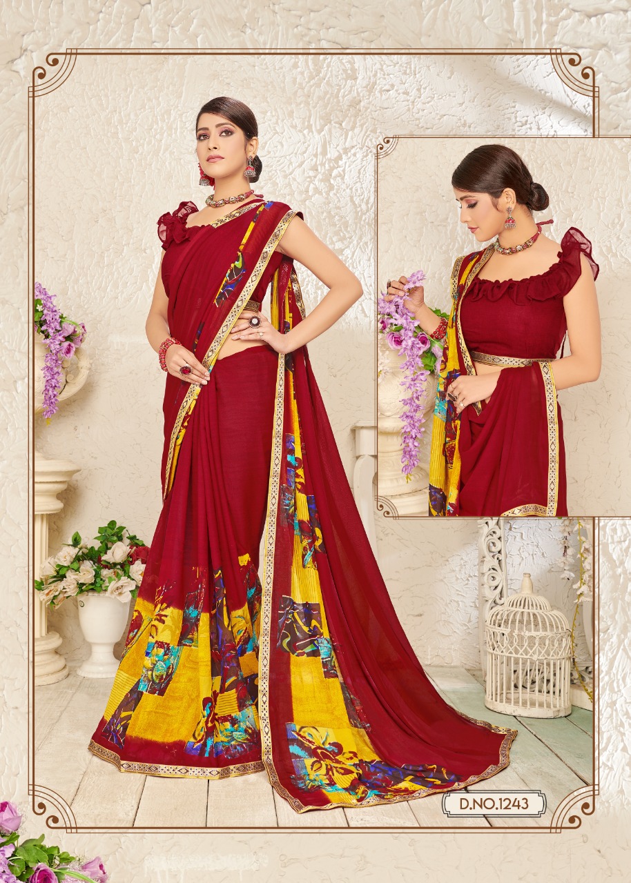 Haytee Present Advance Booking 11 Heavy Dani Printed Saree Collection