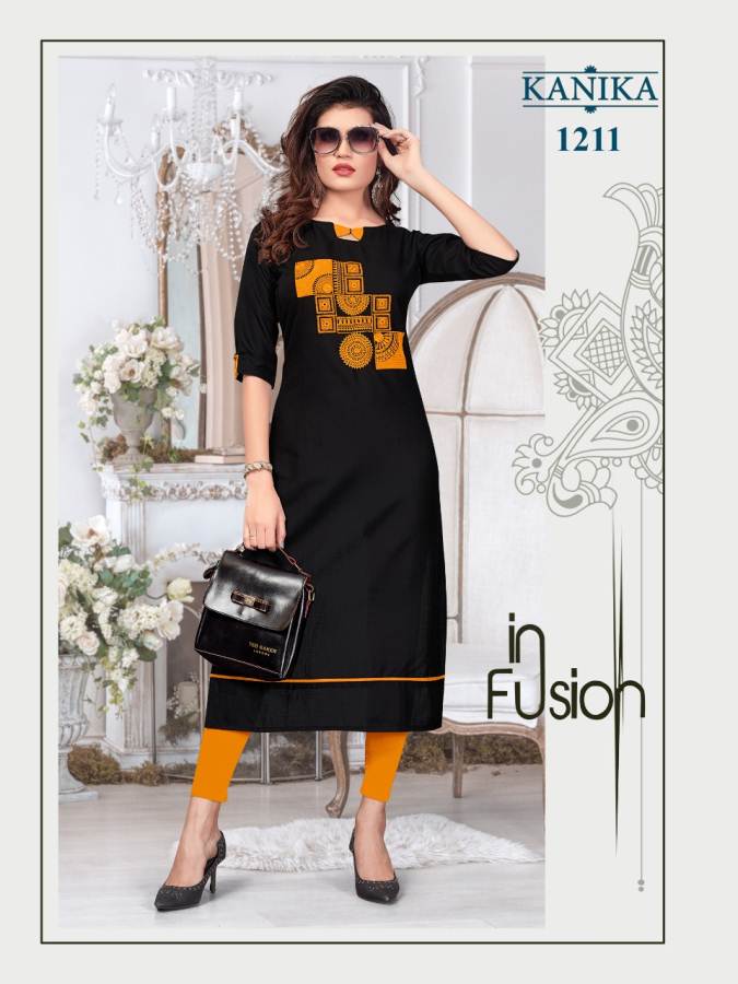 Kanika By Aditi Vol 2 Rubby Silk Running Wear Straight Kurtis Collection.