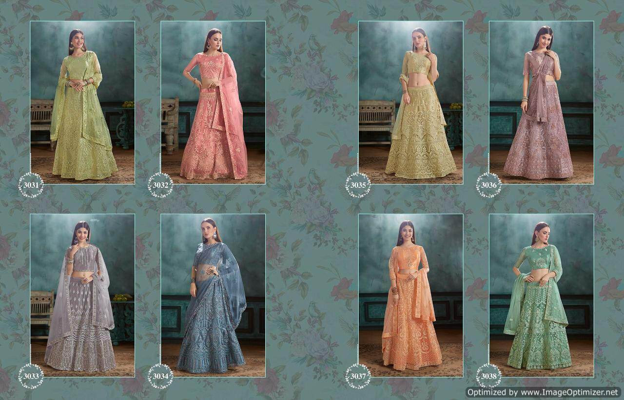 Kessi Present Zarkan Festive Wear Lehenga Collection