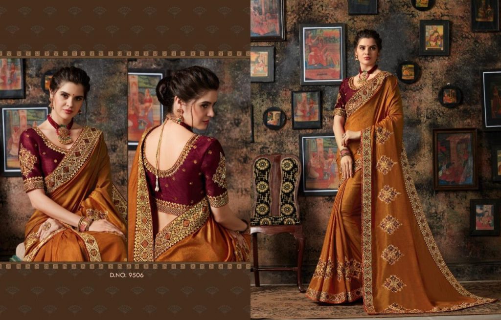 Kessi Present Kiana Wedding Wear Sarees Collection.