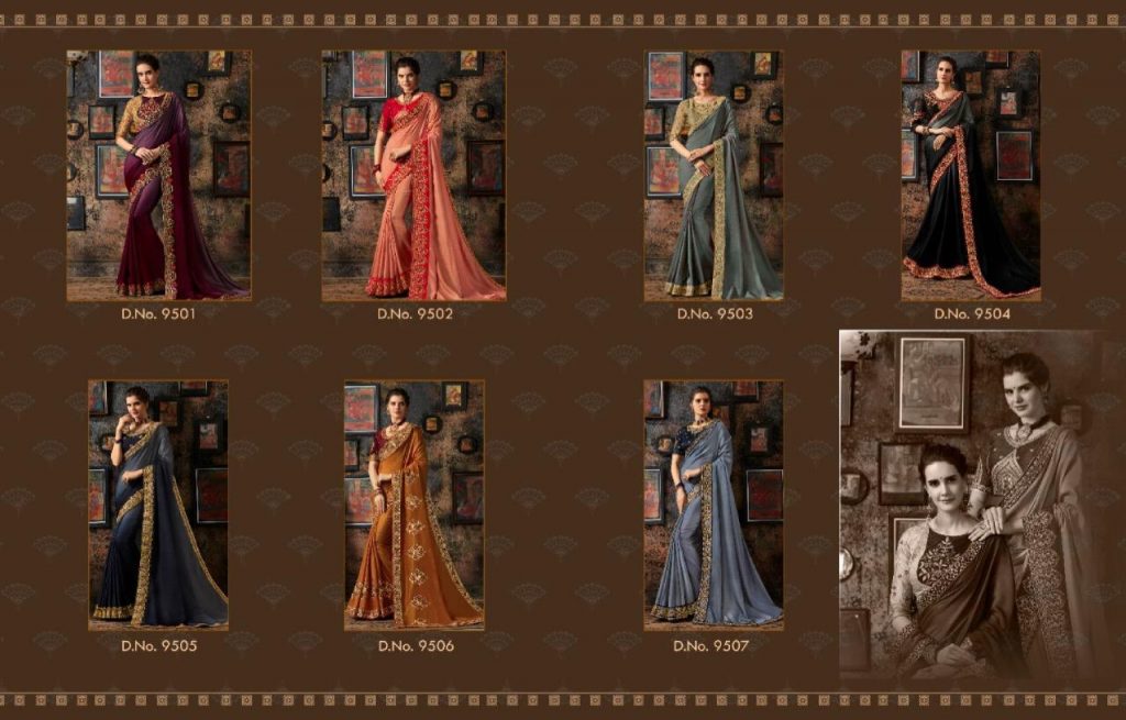 Kessi Present Kiana Wedding Wear Sarees Collection.