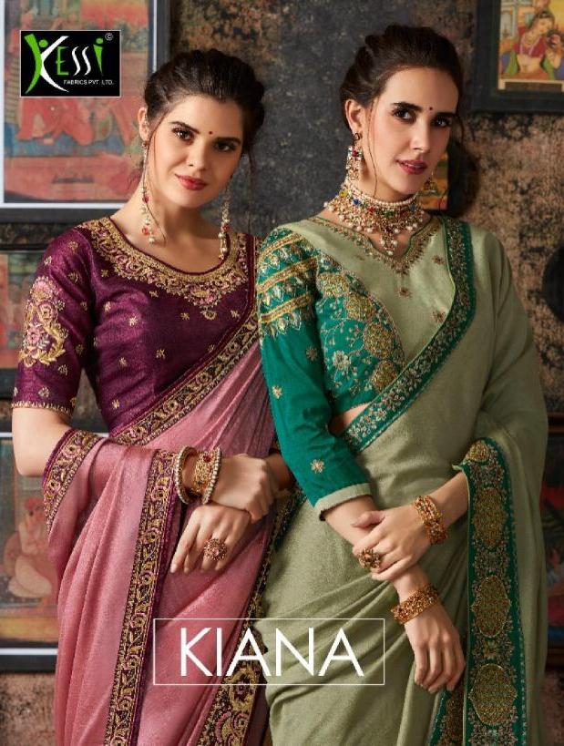 Kessi Present Kiana Wedding Wear Sarees Collection.