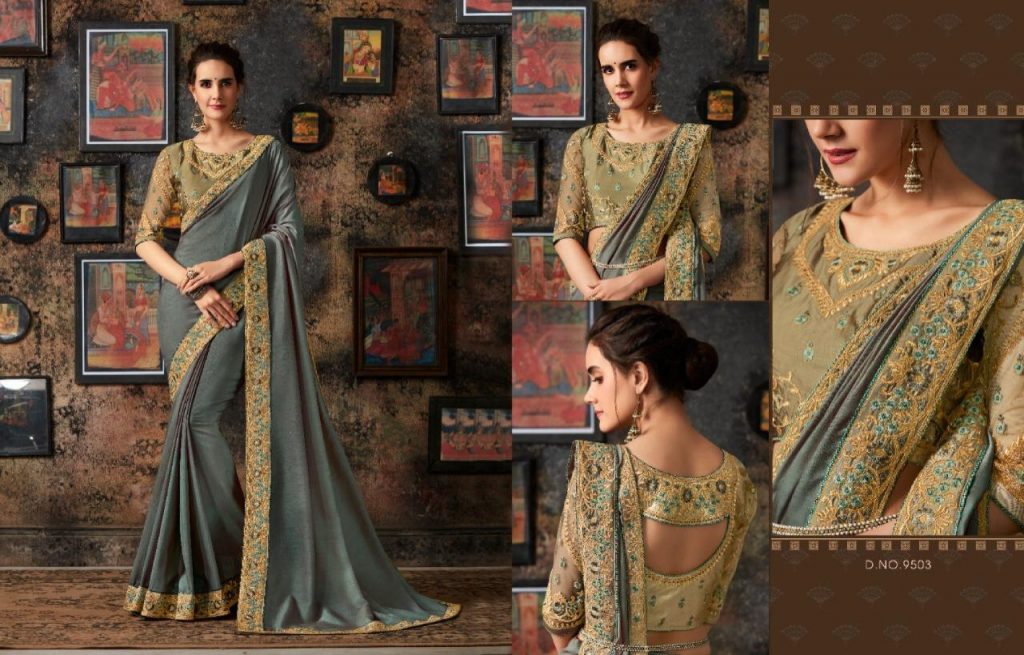 Kessi Present Kiana Wedding Wear Sarees Collection.