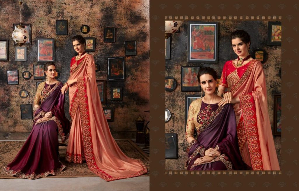 Kessi Present Kiana Wedding Wear Sarees Collection.
