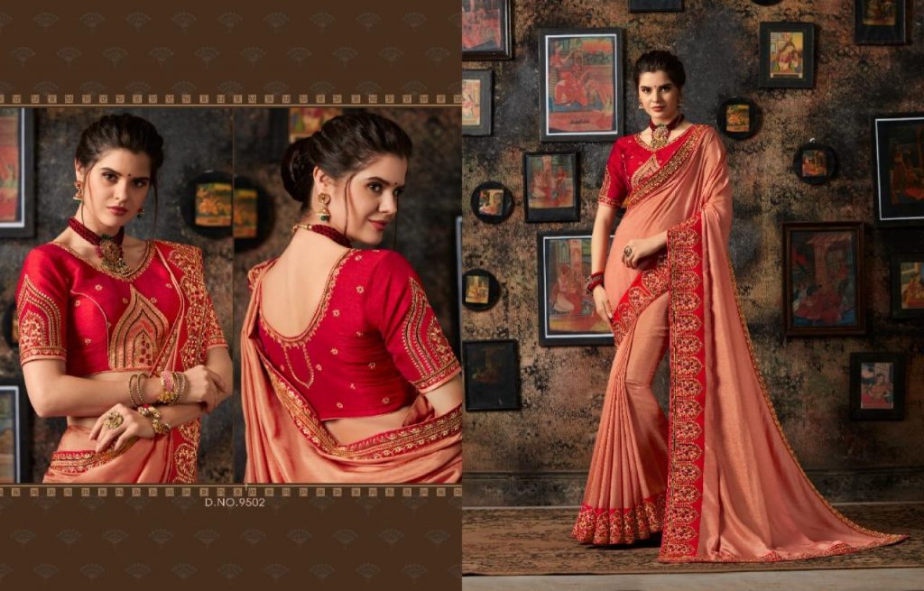 Kessi Present Kiana Wedding Wear Sarees Collection.