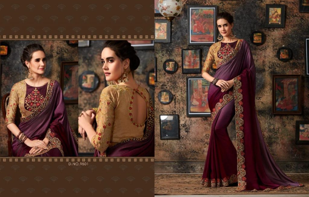 Kessi Present Kiana Wedding Wear Sarees Collection.