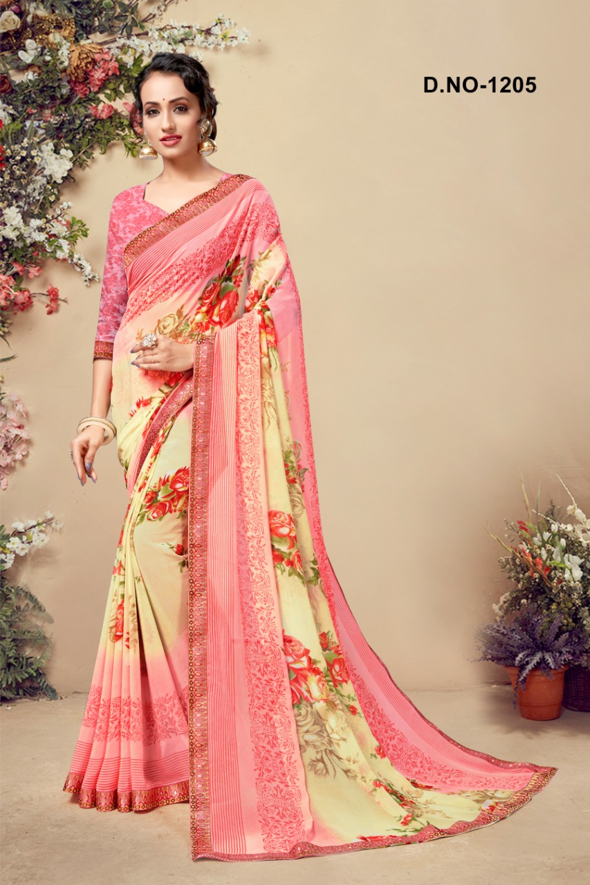 Kodas Present Shadow Running Wear Saree Collection
