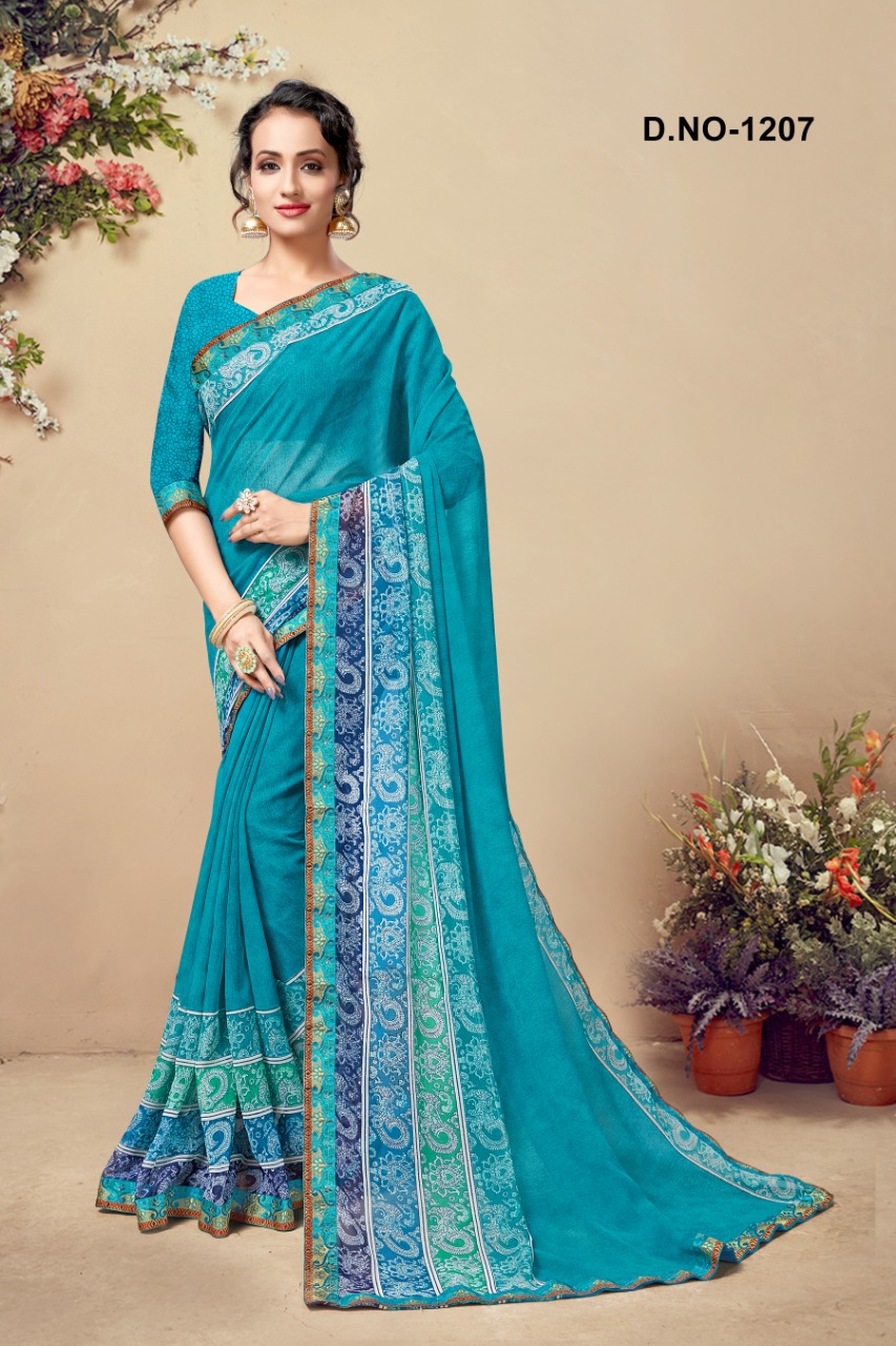 Kodas Present Shadow Running Wear Saree Collection