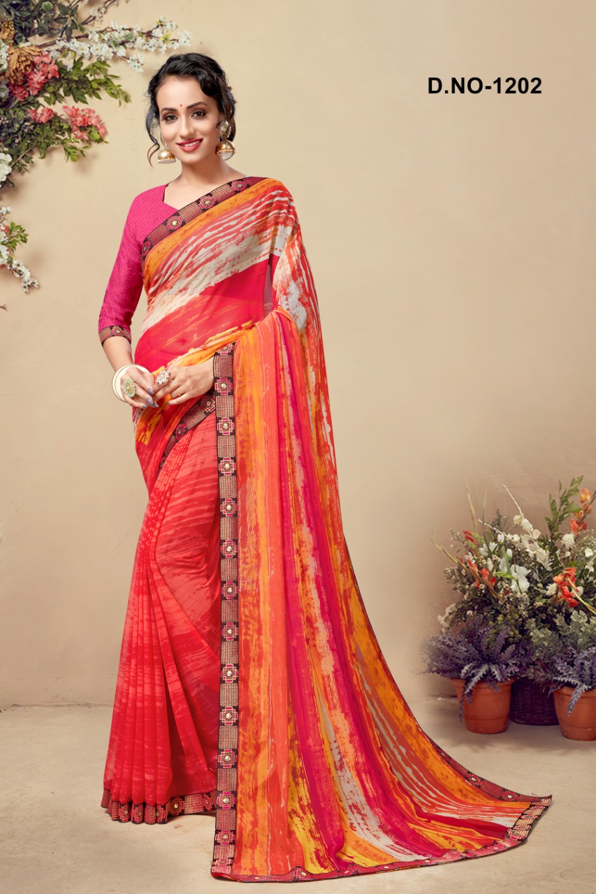 Kodas Present Shadow Running Wear Saree Collection